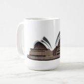 Opernhaus Sydney: Kaffeetasse (Vorderseite Links)