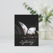 Opernhaus Sydney lebhaft Postkarte (Stehend Vorderseite)