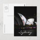 Opernhaus Sydney lebhaft Postkarte (Vorne/Hinten)