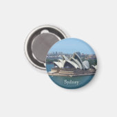 Opernhaus Sydney Magnet (Vorderseite/Rückseite)