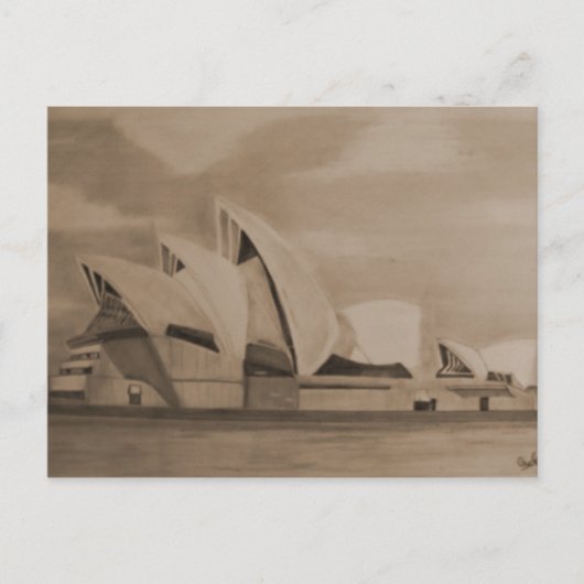 Opernhaus Sydney Postkarte (Vorderseite)