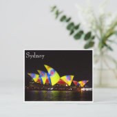 Opernhaus Sydney Postkarte (Stehend Vorderseite)