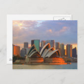 Opernhaus Sydney Postkarte (Vorne/Hinten)