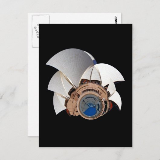 Opernhaus Sydney Postkarte (Vorne/Hinten)