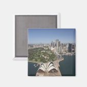 Opernhaus Sydney, Royal Botanic Gardens, CBD Magnet (Vorderseite/Rückseite)