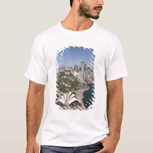 Opernhaus Sydney, Royal Botanic Gardens, CBD T-Shirt (Vorderseite)