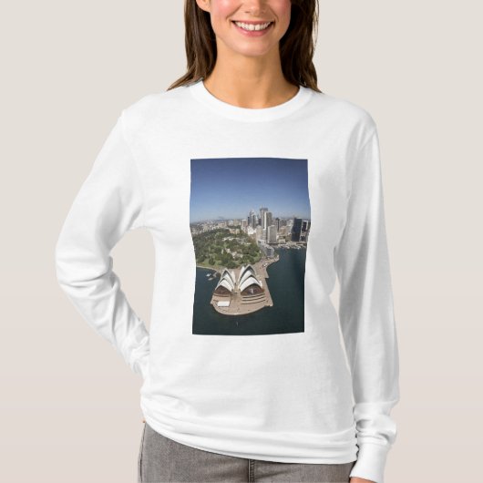 Opernhaus Sydney, Royal Botanic Gardens, CBD T-Shirt (Vorderseite)