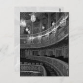 Opernhaus Vintag France Versailles Postkarte (Vorne/Hinten)