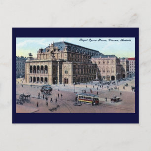 Opernhaus, Wien, Österreich c1915 Vintage Postkarte