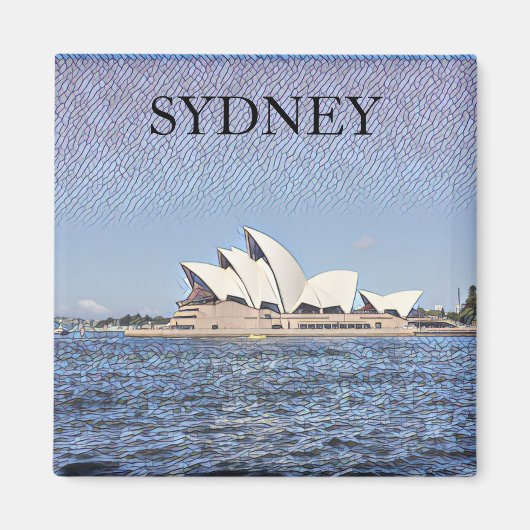 Opernhauskunst Magnet (Vorne)