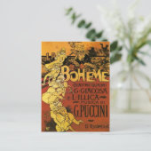 Opernkunst Postkarte (Stehend Vorderseite)