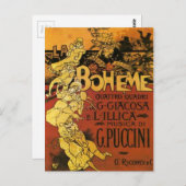 Opernkunst Postkarte (Vorne/Hinten)