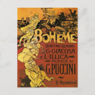 Opernkunst Postkarte