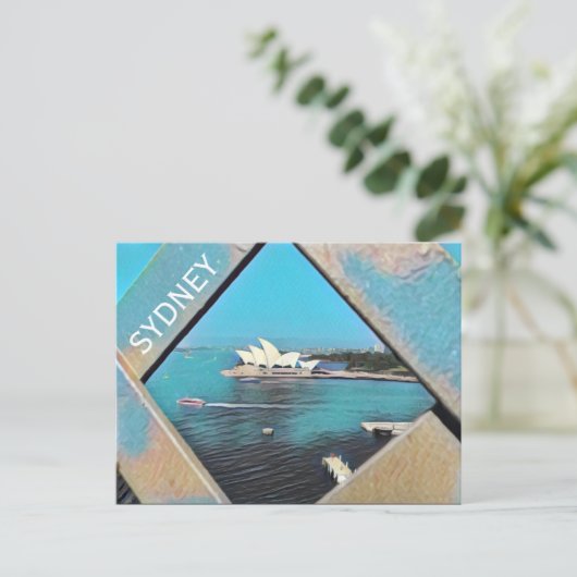 Opernkunst Postkarte (Stehend Vorderseite)