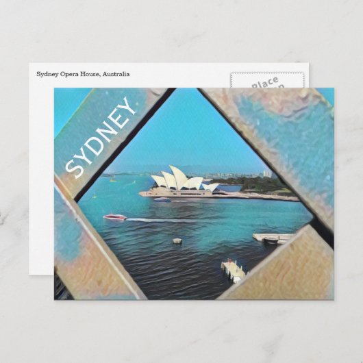 Opernkunst Postkarte (Vorne/Hinten)