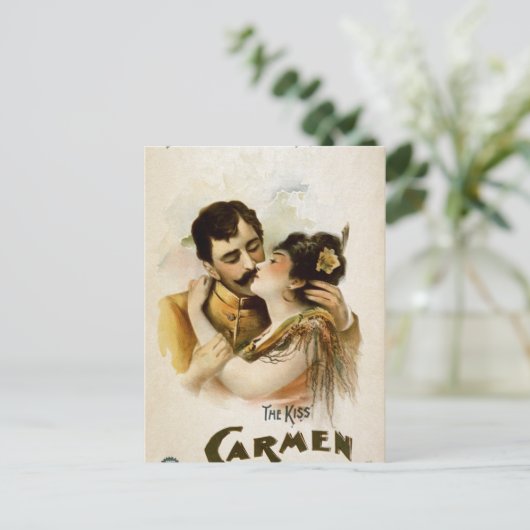 Opernkunst Postkarte (Stehend Vorderseite)