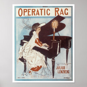 Opernlappenplakat Poster