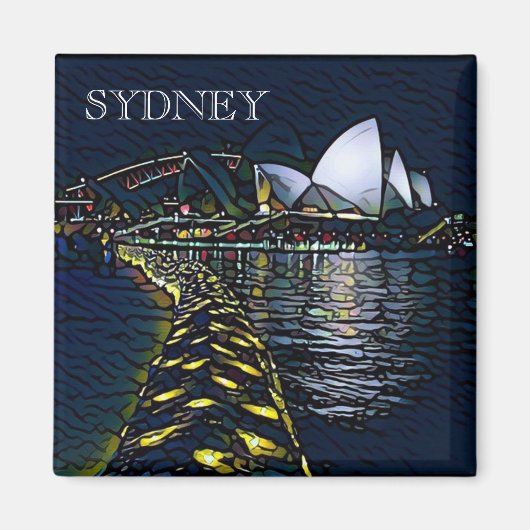 Opernleuchten Magnet (Vorne)