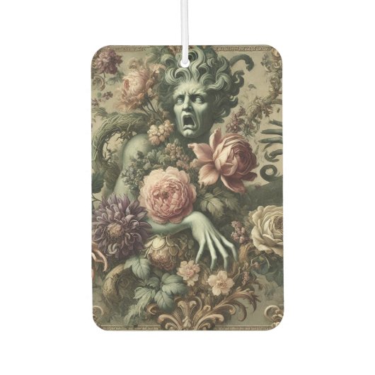 Opernopulenz - gotisches Blumenbarock Autolufterfrischer (Vorderseite)