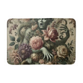 Opernopulenz - gotisches Blumenbarock Badematte (Vorderseite)