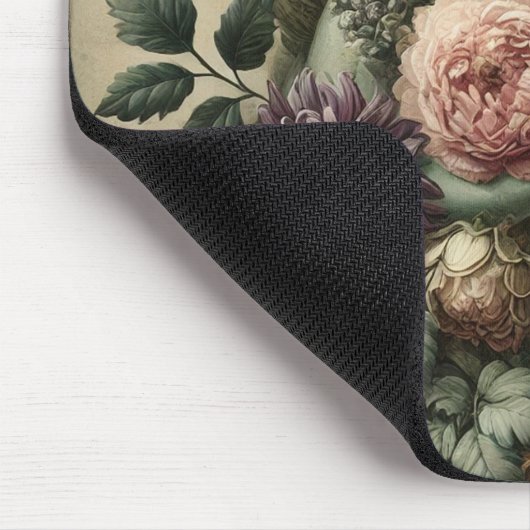 Opernopulenz - gotisches Blumenbarock Mousepad (Ecke)