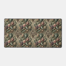 Opernopulenz - gotisches Blumenbarock Schreibtischunterlage