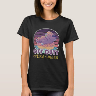 Opernsänger Außer Dienst Arbeitskollege T-Shirt
