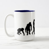 Opernsänger und Opernliebhaber, die Geschenke Zweifarbige Tasse (Links)