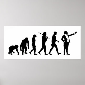 Opernsänger und Opernliebhaber singen Poster