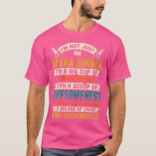 Opernsängerin für Opernbegeisterte Tenor Singe T-Shirt