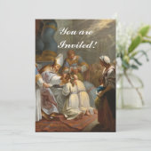 Opfer der Einladung zur Bestätigung (Stehend Vorderseite)