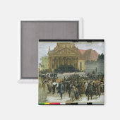 Opfer der Revolution des März Magnet (Vorderseite/Rückseite)