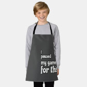 Opfer des Gamers: 'Ich habe dafür mein Spiel angeh Schürze (Getragen)