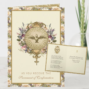 Opfer des religiösen Gebets Feiertagskarte