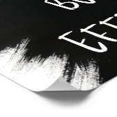 Opfer sind schwierig - Motivierend Poster (Ecke)