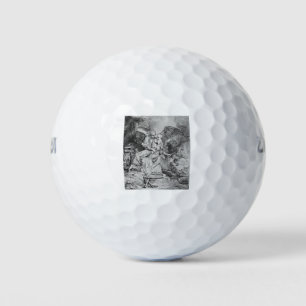 Opfer von Abraham - Rembrandt - c1655 Golfball