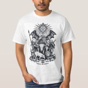 Opfere den männlichen T - Shirt des SchädelHallowe