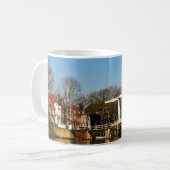Ophaalbrug in Nederland. Kaffeetasse (Vorderseite Links)