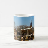 Ophaalbrug in Nederland. Kaffeetasse (Mittel)