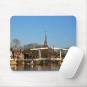 Ophaalbrug in Nederland. Mousepad (Mit Mouse)