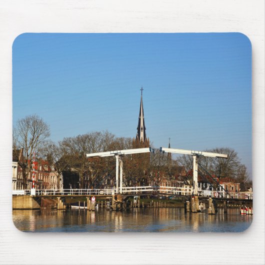 Ophaalbrug in Nederland. Mousepad (Vorne)