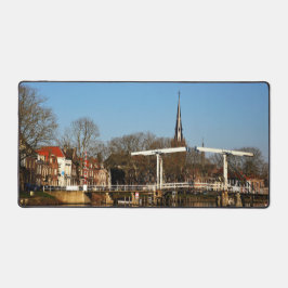 Ophaalbrug in Nederland. Schreibtischunterlage