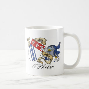 O'Phelan Familienwappen Kaffeetasse