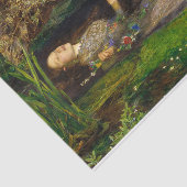 Ophelia, 1851 von John Everett Millais Seidenpapier (Ausschnitt)