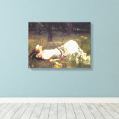 Ophelia 1889 von John William Waterhouse Leinwanddruck (Insitu (Holzboden))