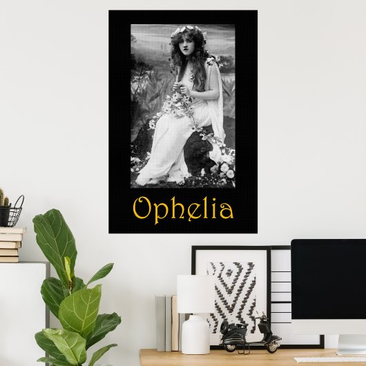 Ophelia 36 x 24 Poster (Heimbüro)