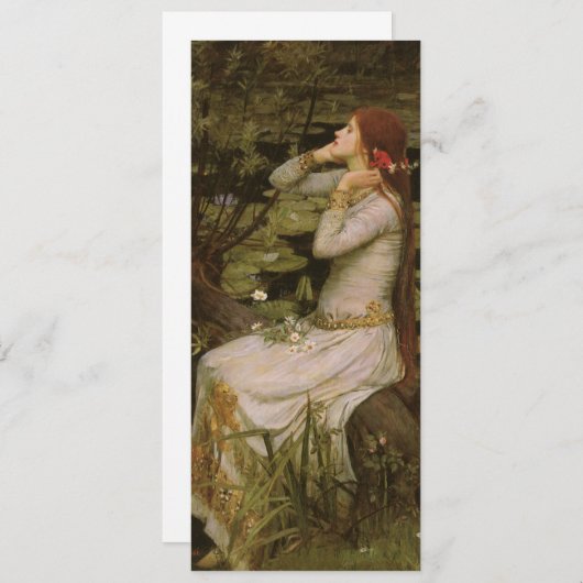 Ophelia am Teich von John William Waterhouse (Vorne/Hinten)