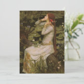 Ophelia am Teich von John William Waterhouse (Stehend Vorderseite)