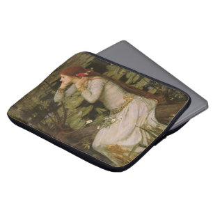 Ophelia am Teich von John William Waterhouse Laptopschutzhülle