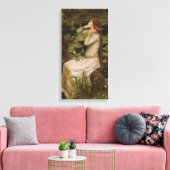 Ophelia am Teich von John William Waterhouse Leinwanddruck (Insitu (Wohnzimmer))